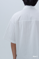 SAERO COLLECTIVE | Boho Overfit Shirt | White
