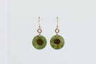 MARILYN TAN JEWELLERY | Nephrite Green Jade Mini Ring Hooks Earrings