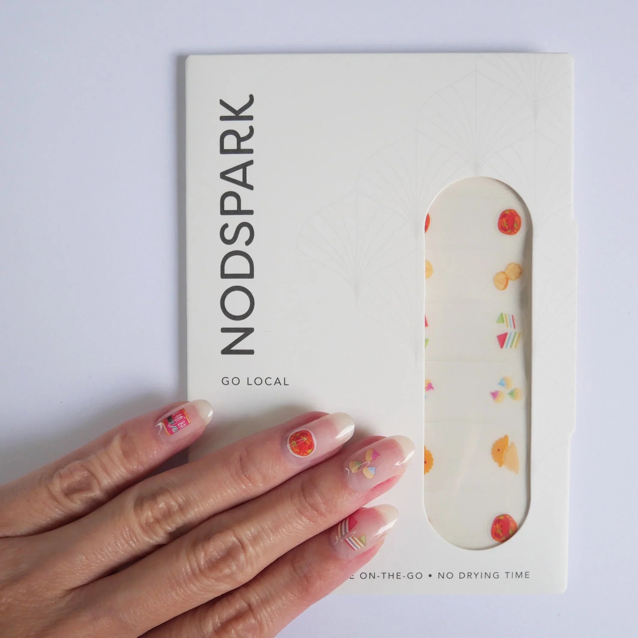 NODSPARK | Shiok Ah! Nail Wrap Manicure