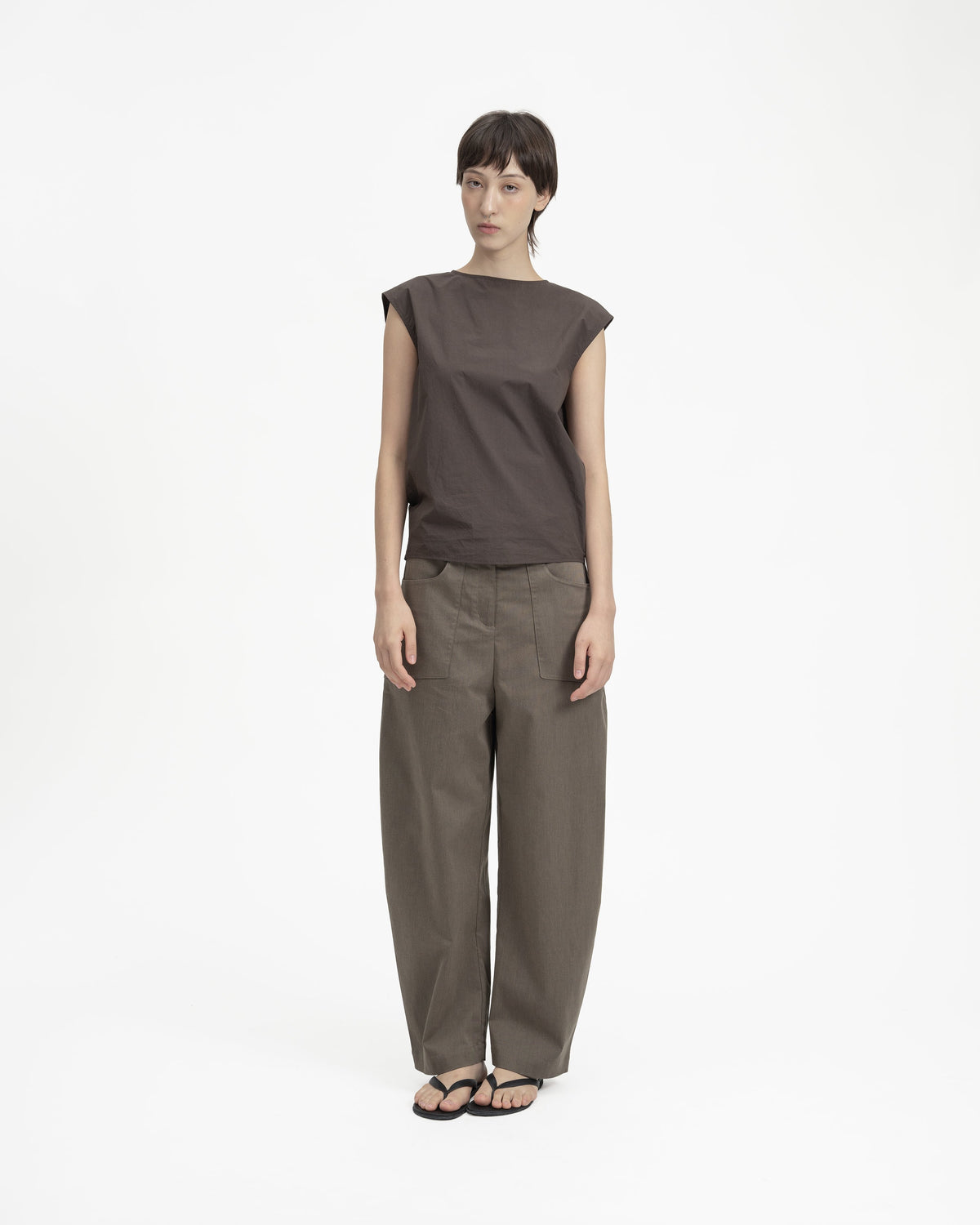 GRAYE | Sun Dried Draped Blouse