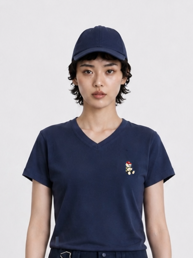 SPARROW GREEN | VIN V-Neck Tee