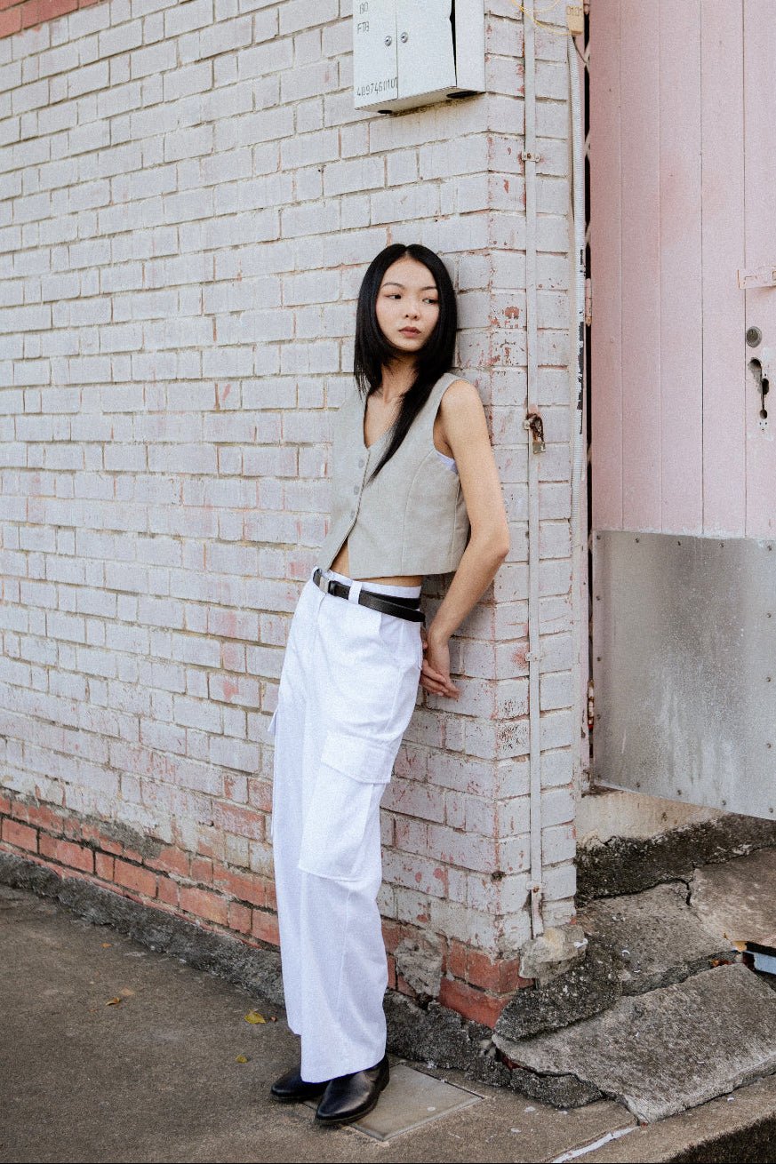 SAERO COLLECTIVE | Hae Structured Vest | Sand