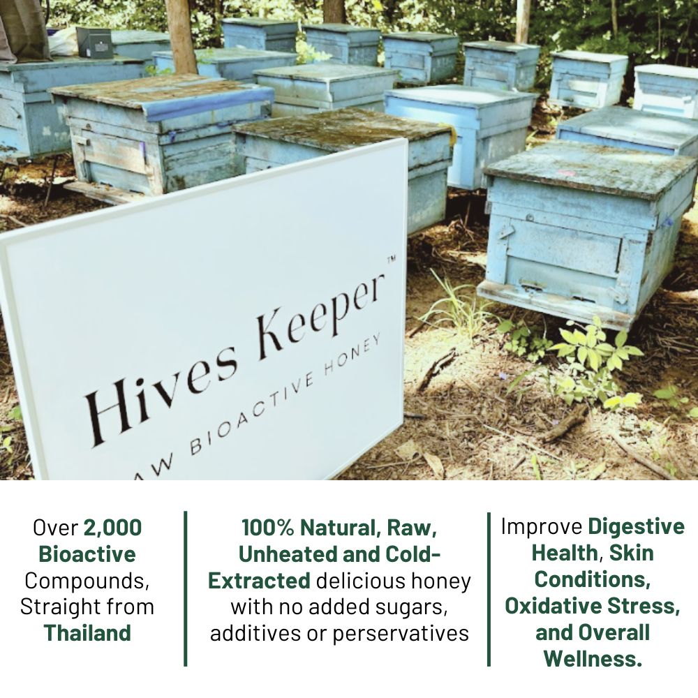 HIVES KEEPER | Infused Raw Honey (with Gift Box) - Teh Tarik Infused Raw Honey (Singapore Honey Edition)