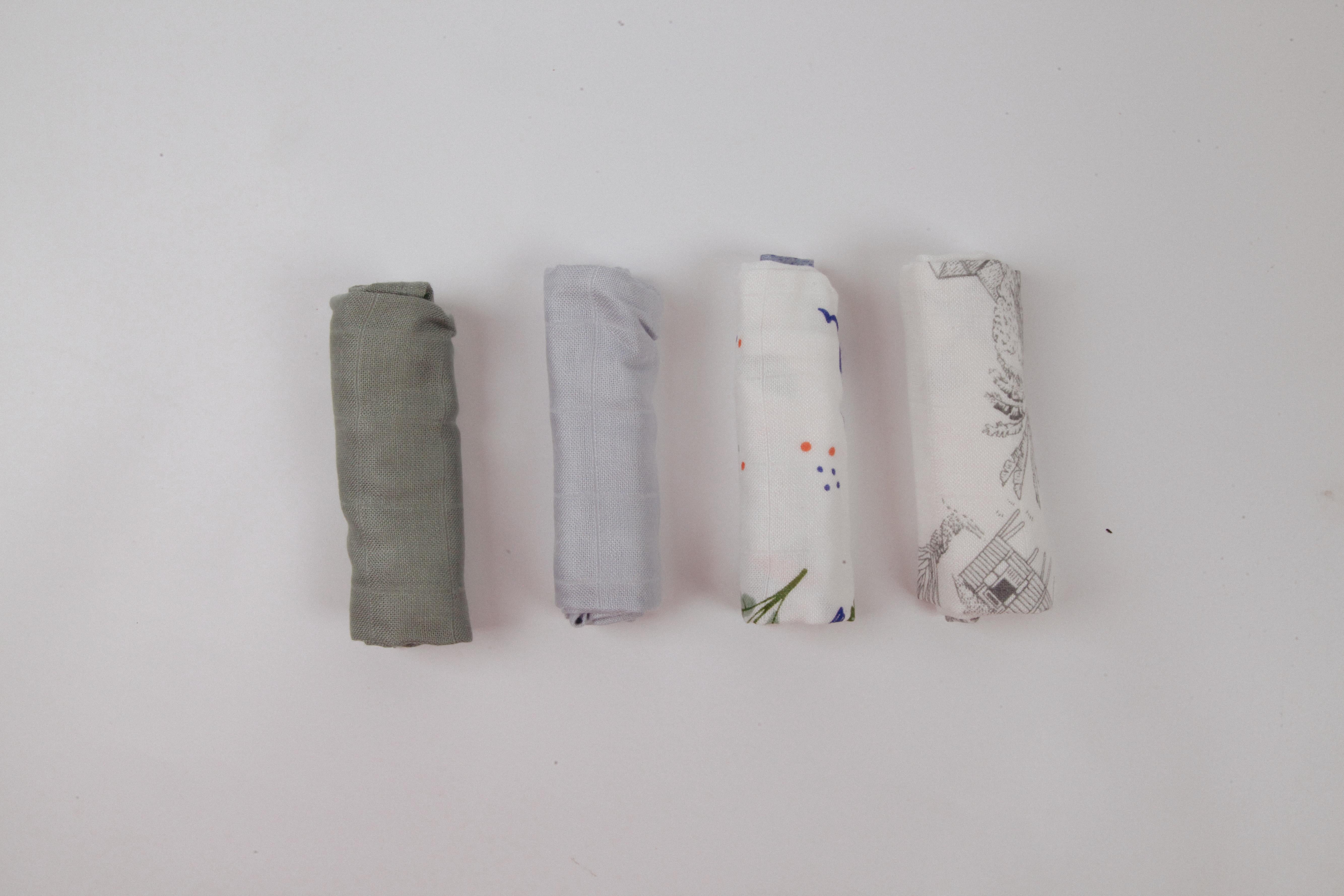 LITTLE REI | LRE Bamboo Wash Cloth 4pc