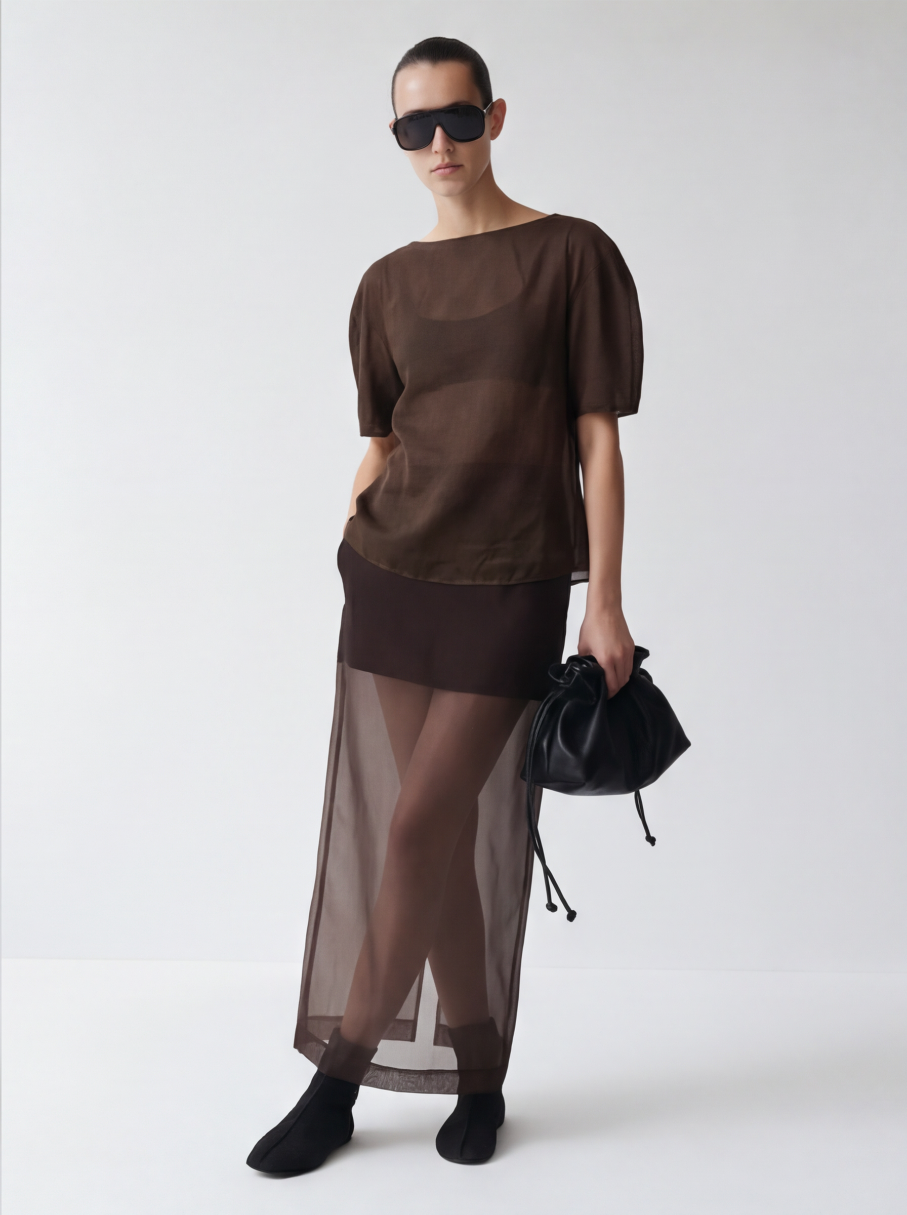 LAYERPLAN | Eris Sheer Layered Skirt