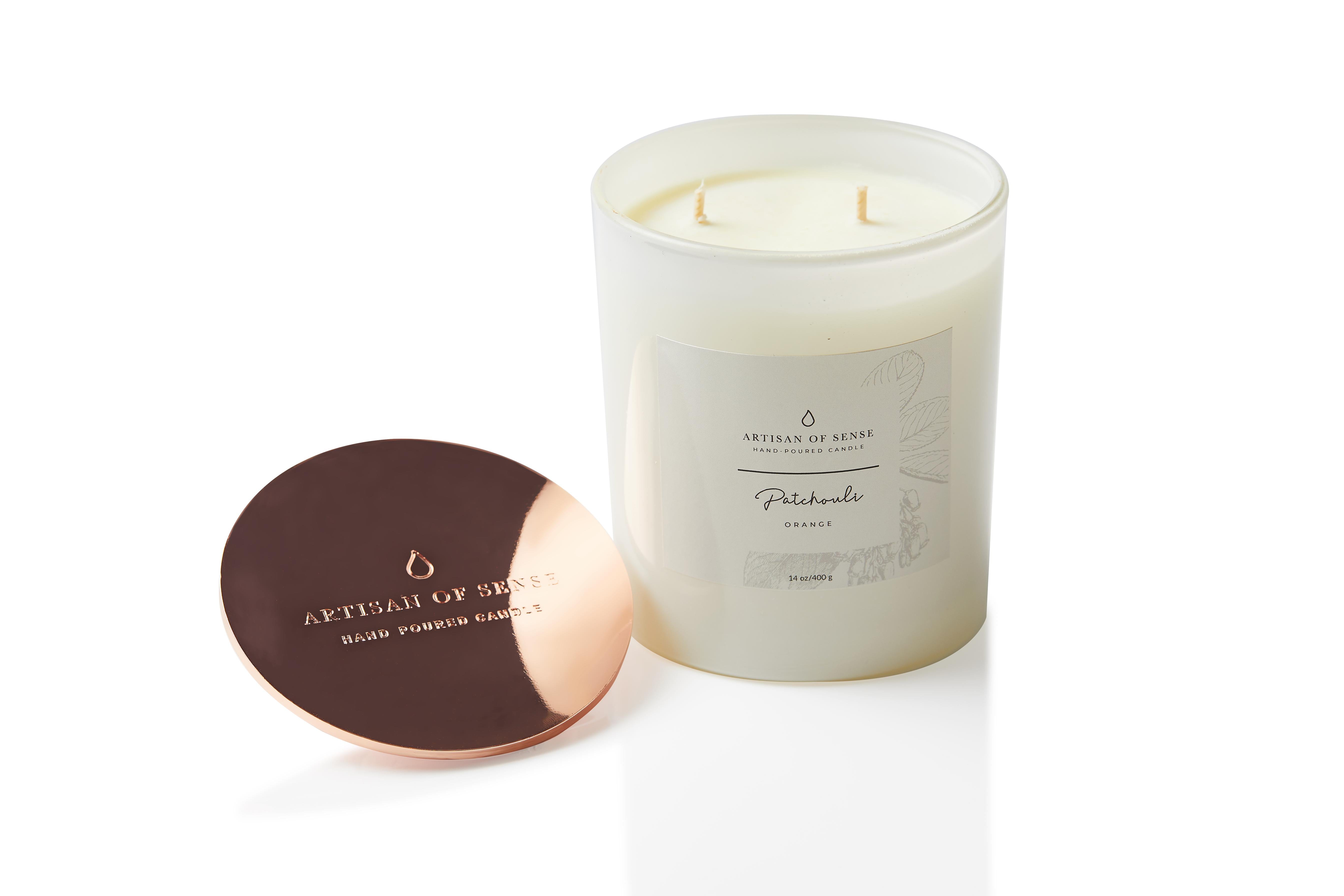 ARTISAN OF SENSE | Classic Soy Candle | Patchouli. Orange. Clove