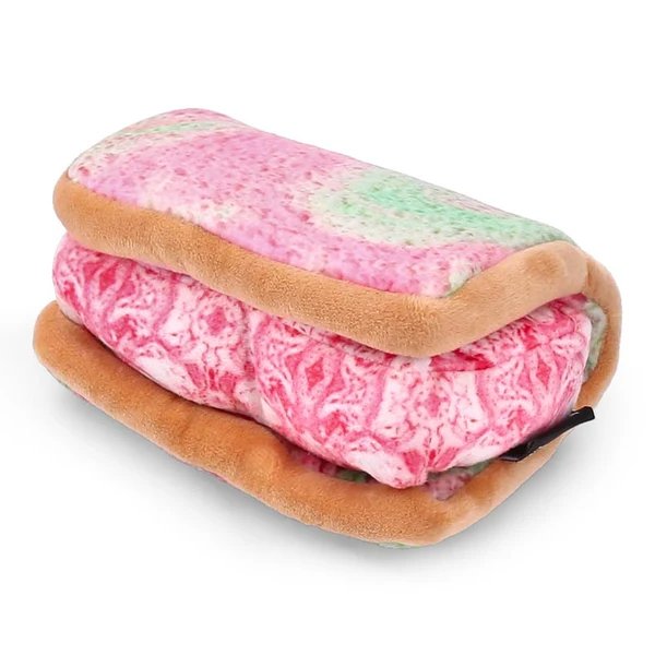 NOM | Waggle Ice Cream Sandwich Squeakie Chew Toy