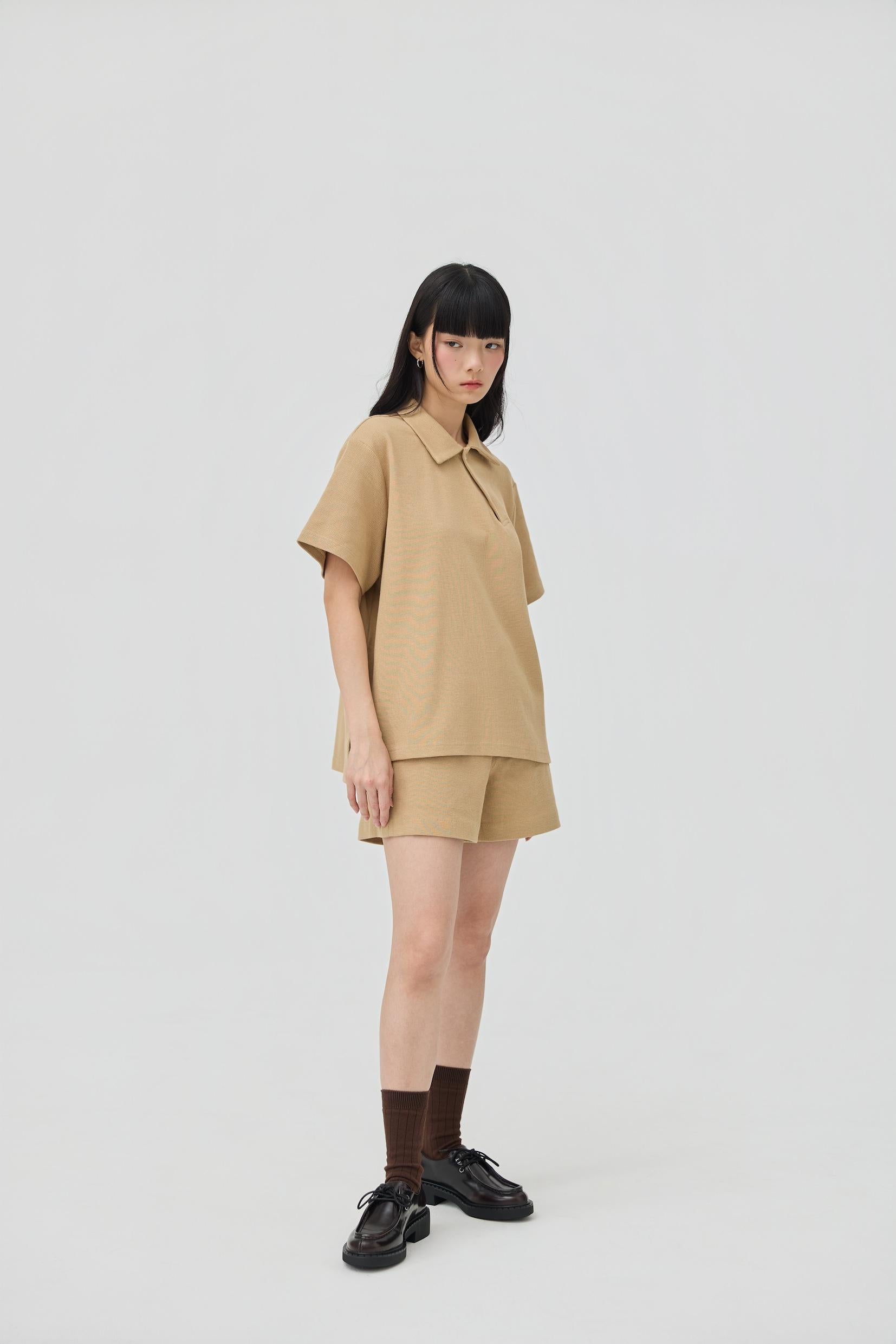 3EIGHTH | Jinwa Knit Tee Khaki