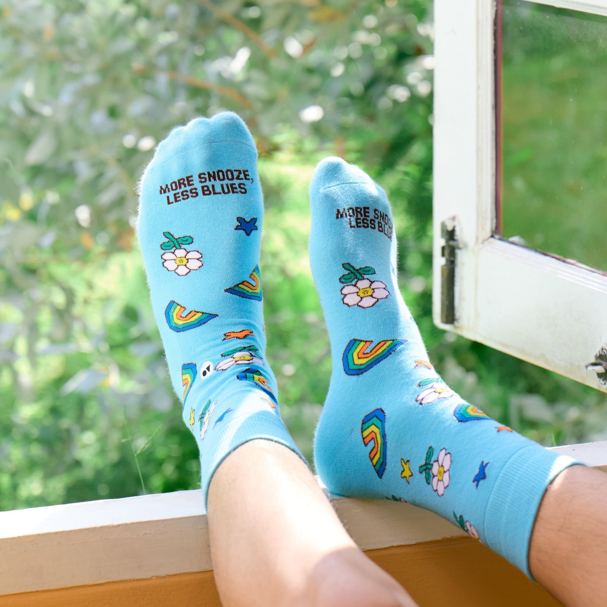 TALKING TOES | Flower Fuel Sock