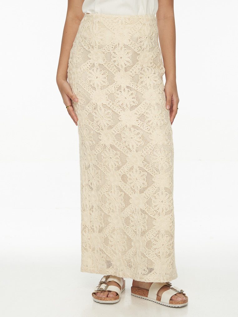 DRESSINGPAULA | Crochet Maxi Skirt
