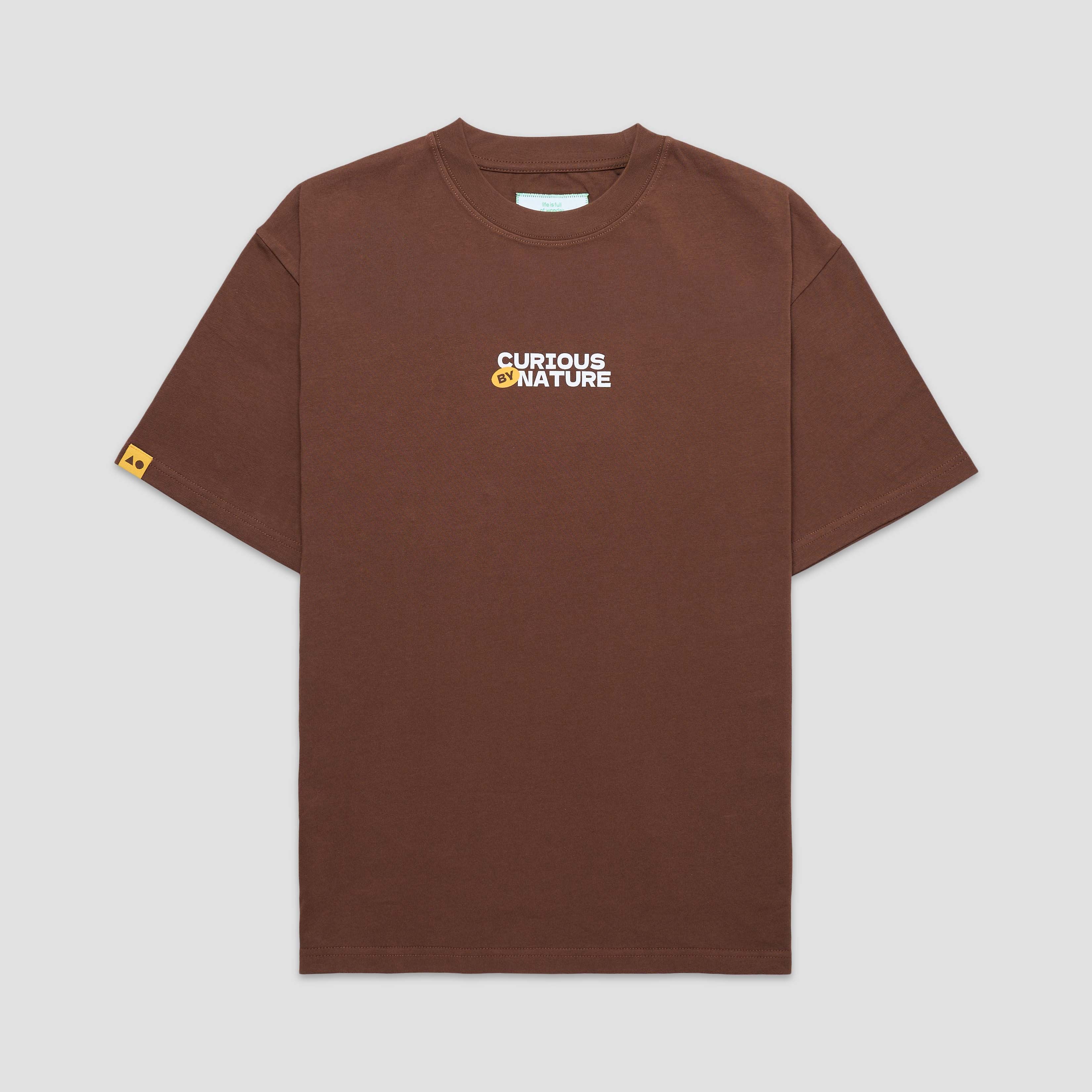 TALKING TOES | Curious by Nature Oversized Tee | Cocoa