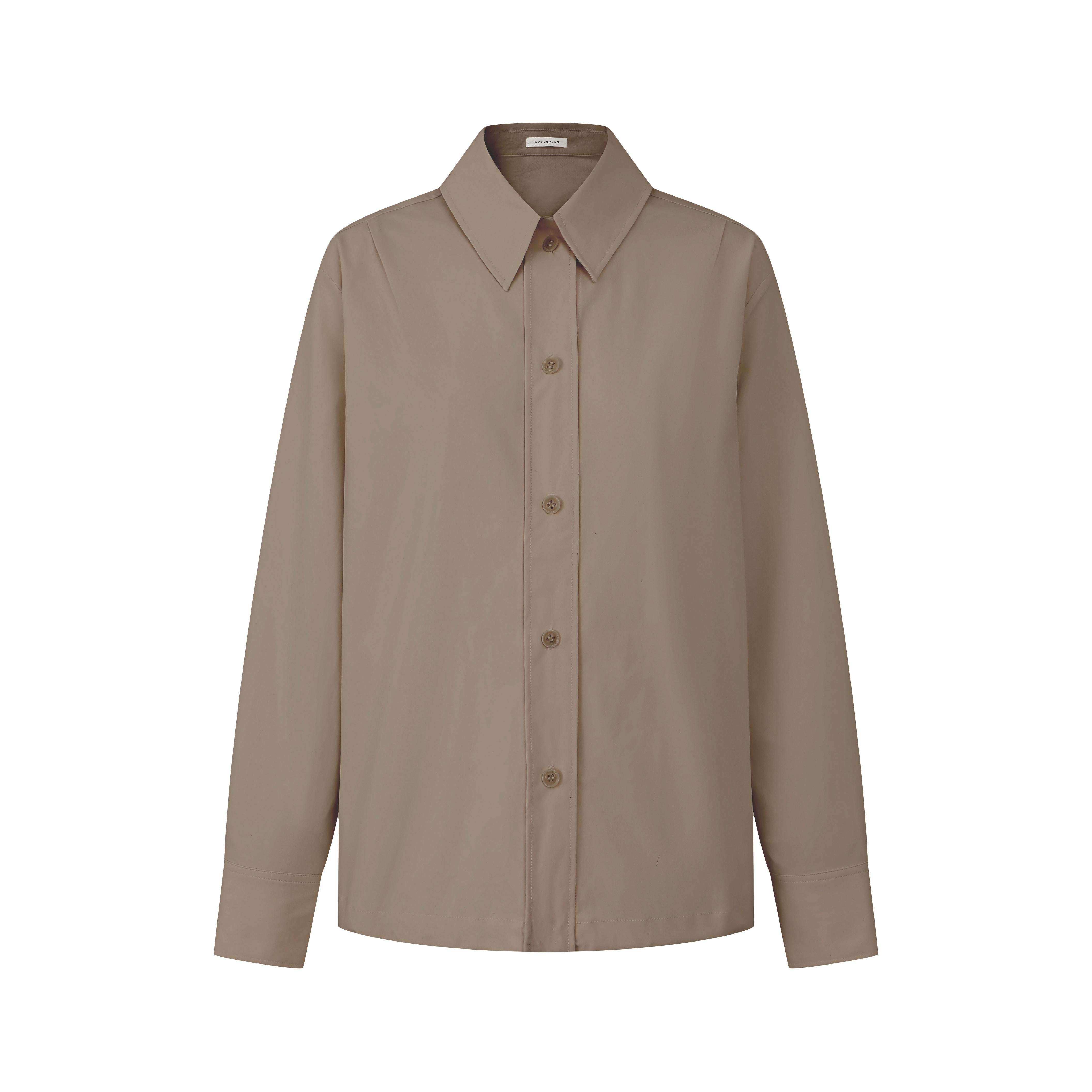 LAYERPLAN | Ferny Cotton Drawstring Shirt