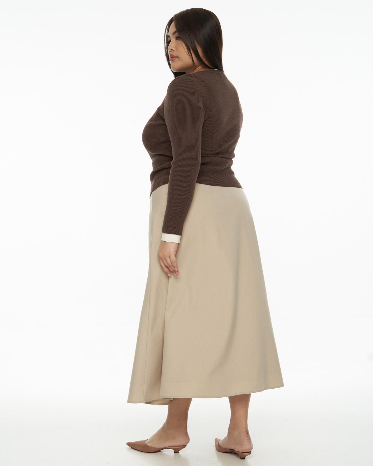 DRESSINGPAULA | Ribbed-Knit Crew Sweater