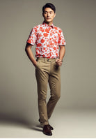 ANS.EIN | PERANAKAN PAWS Man Shirt With Point Collar