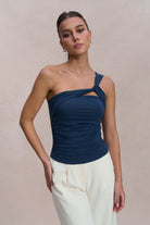 EMVY | Cora Padded Top - Blue