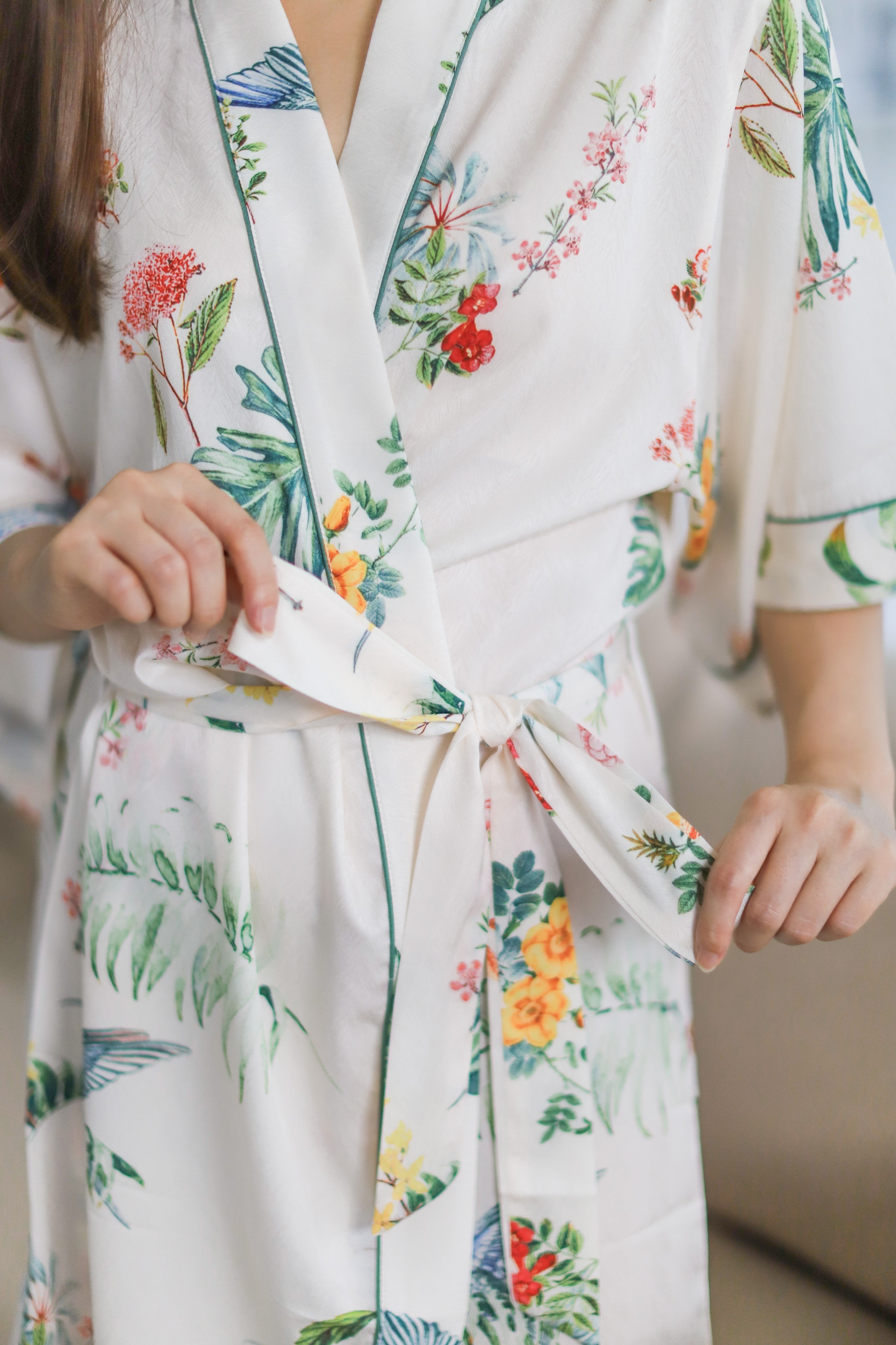 BELLS & BIRDS | Paradiso Floral Robe