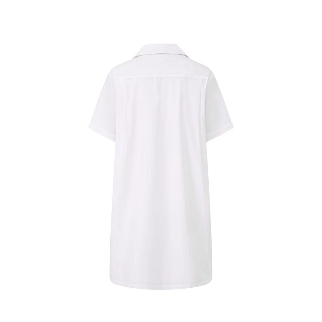 LAYERPLAN | Arden V-Neck Shirt Dress
