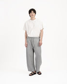 GRAYE | Pleated Sweatpants - Melange Gray
