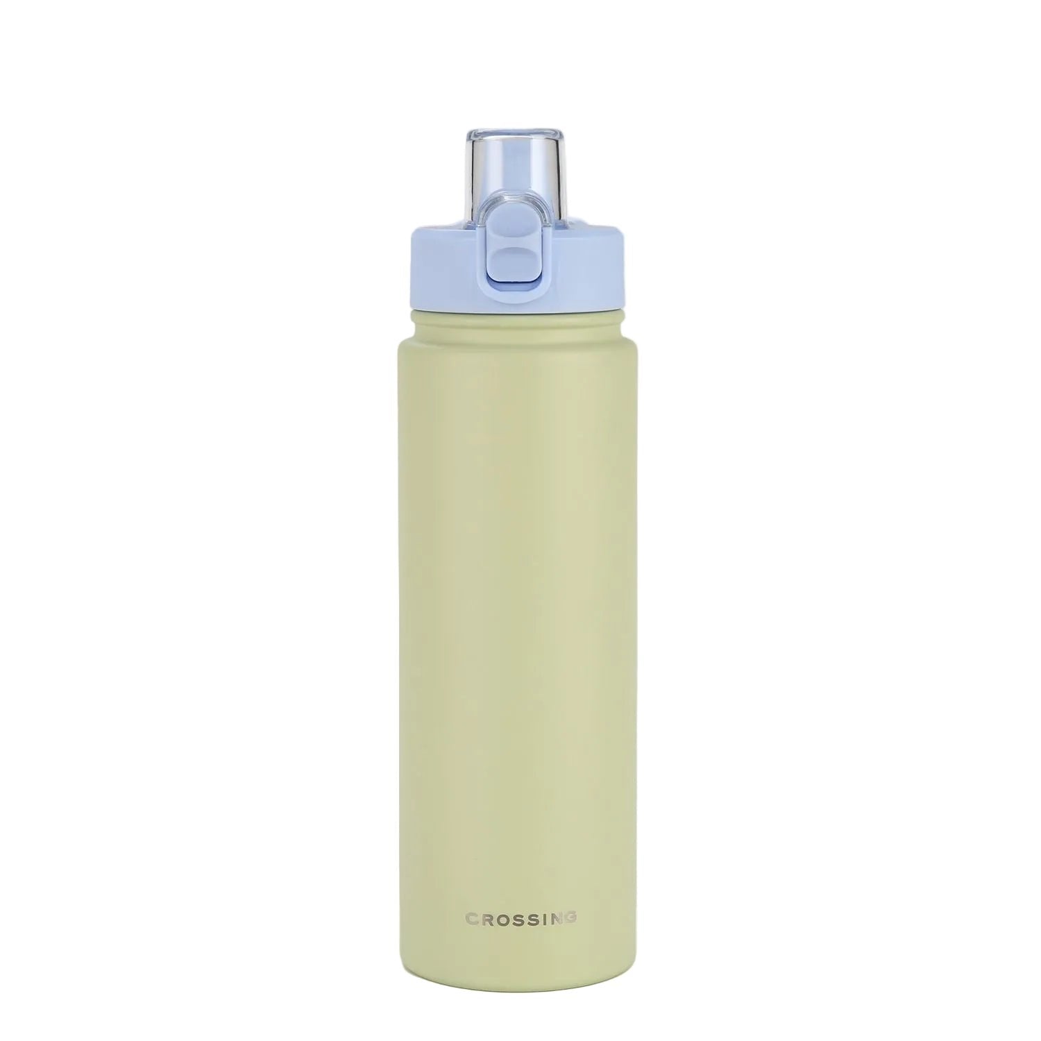 CROSSING | 720ml Urban Ceramic S/S Insulated Straw Sipper Cap Sports Bottle With Handle