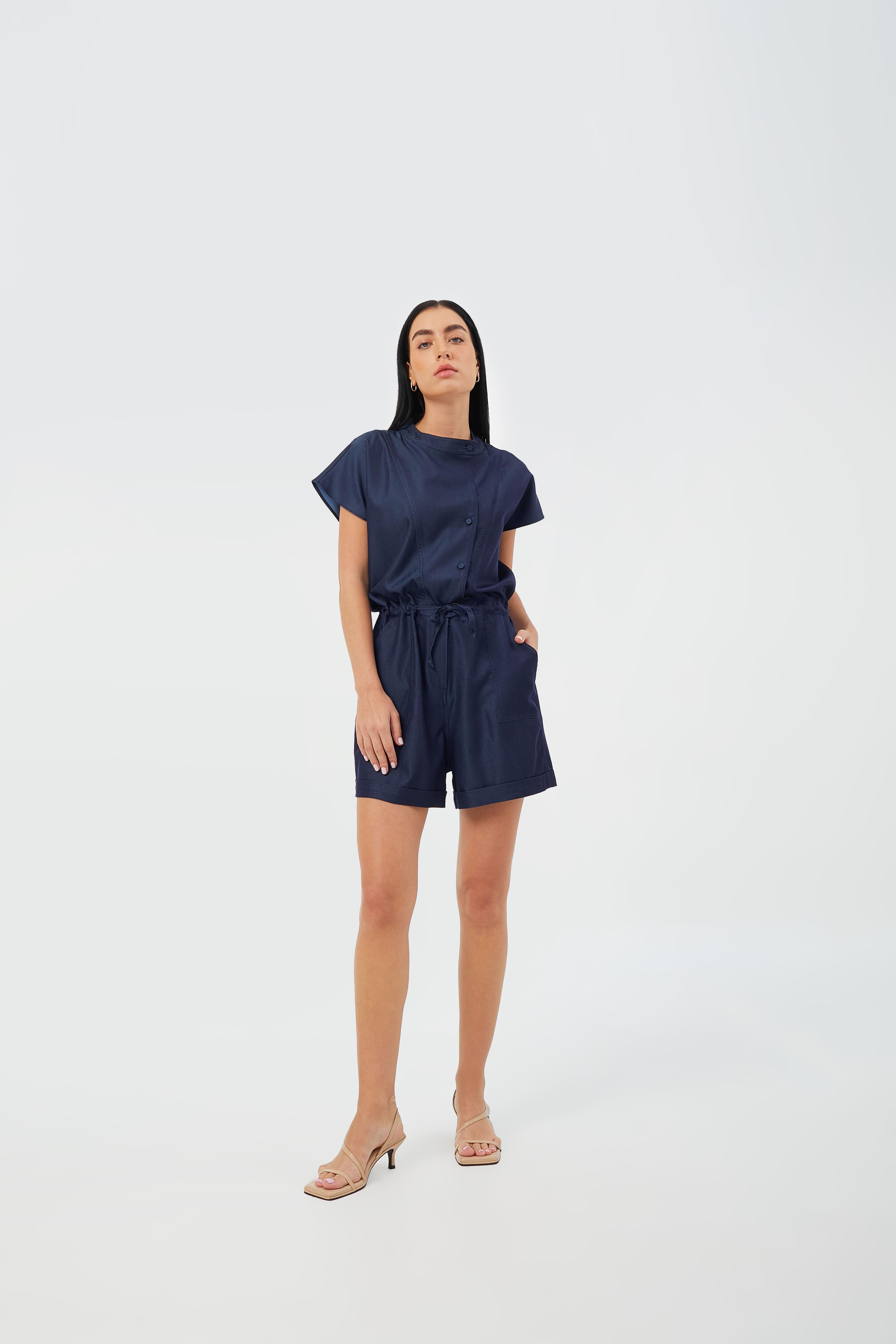CAELI ECO LUXE | Cinched Romper