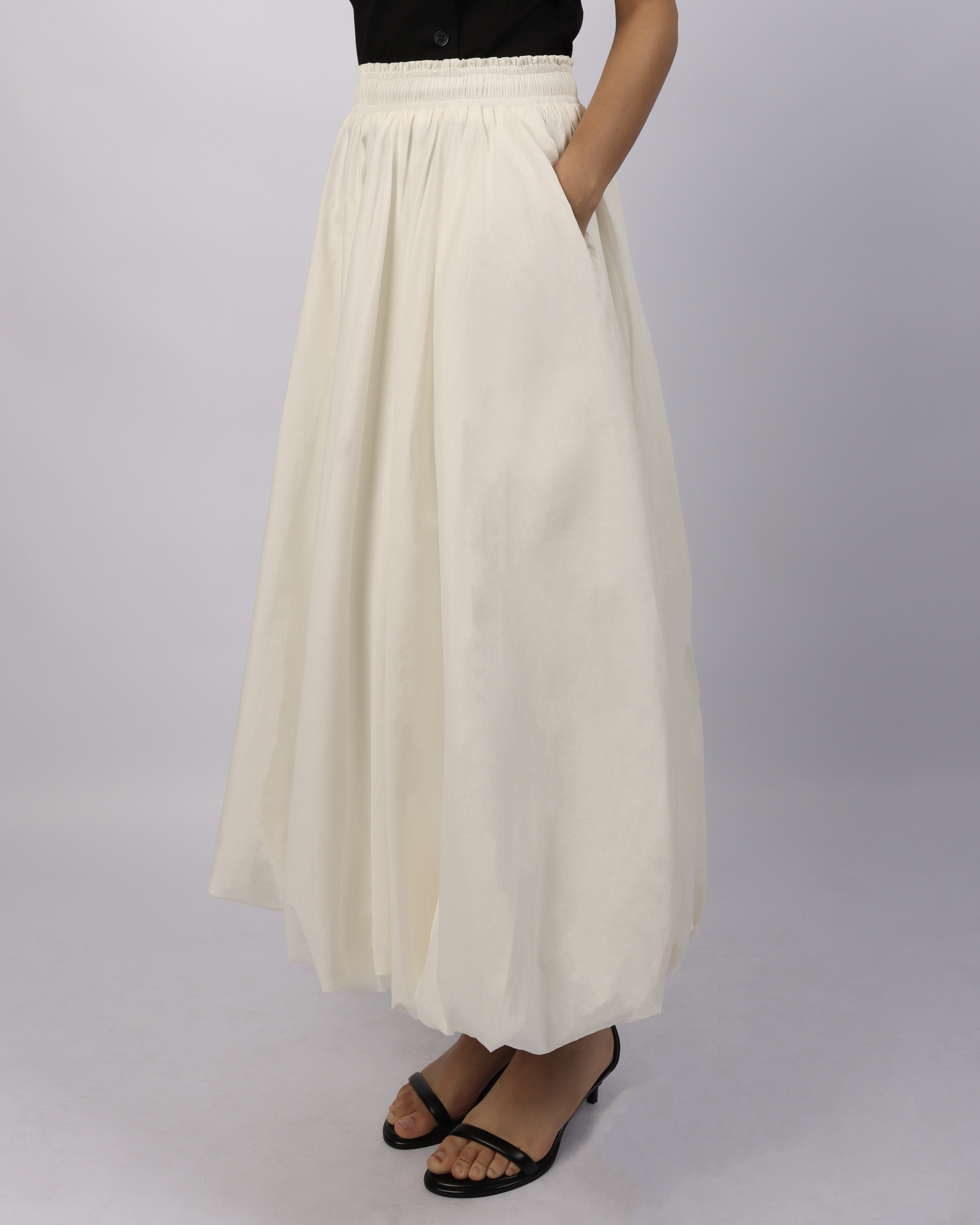 RAFFLES PRIVATO | MAL Midi Balloon Skirt