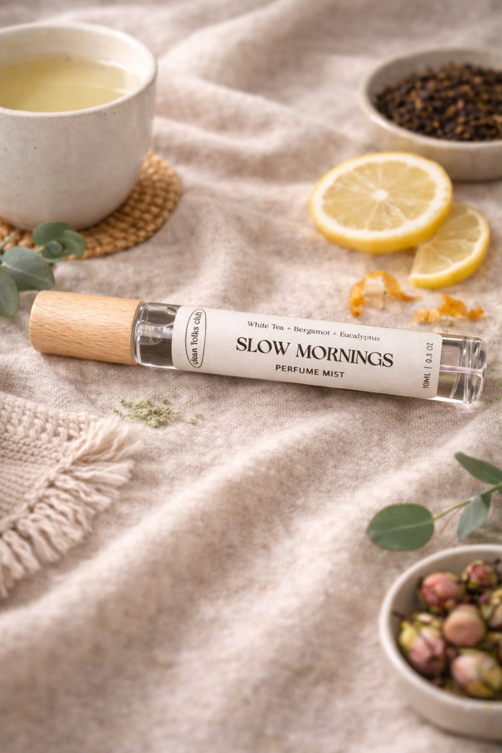 CLEAN FOLKS CLUB | Slow Mornings Perfume Mist