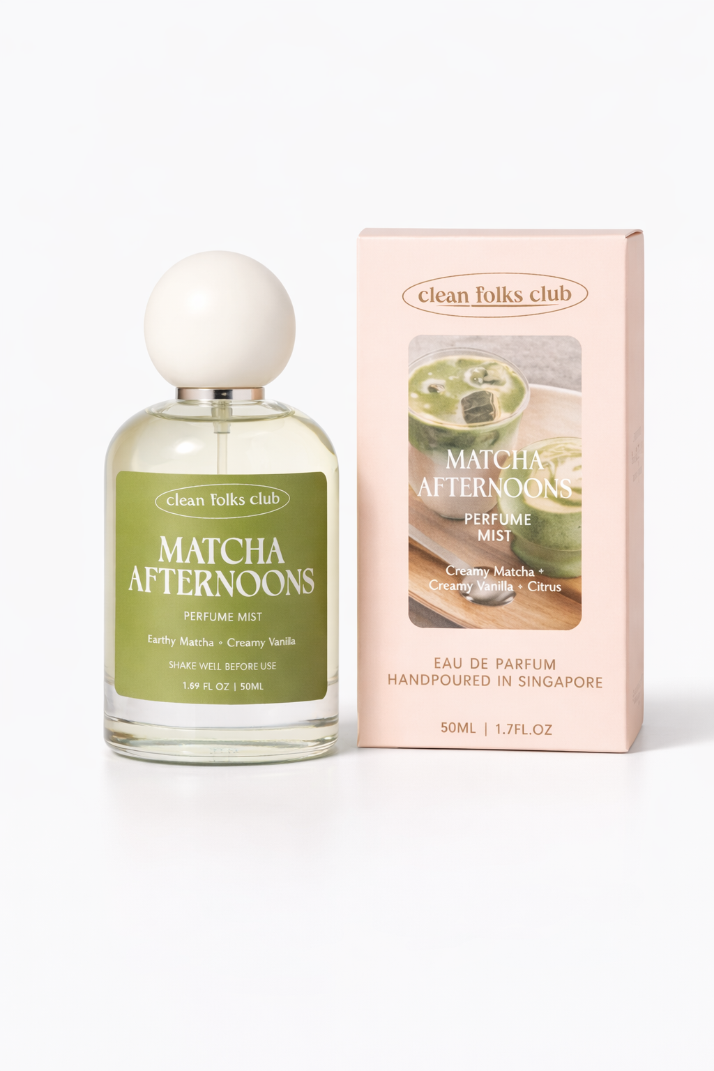 CLEAN FOLKS CLUB | Matcha Afternoon Perfume Mist
