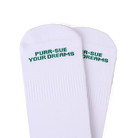 TALKING TOES | Cat in Purr-suit Athletic Sock