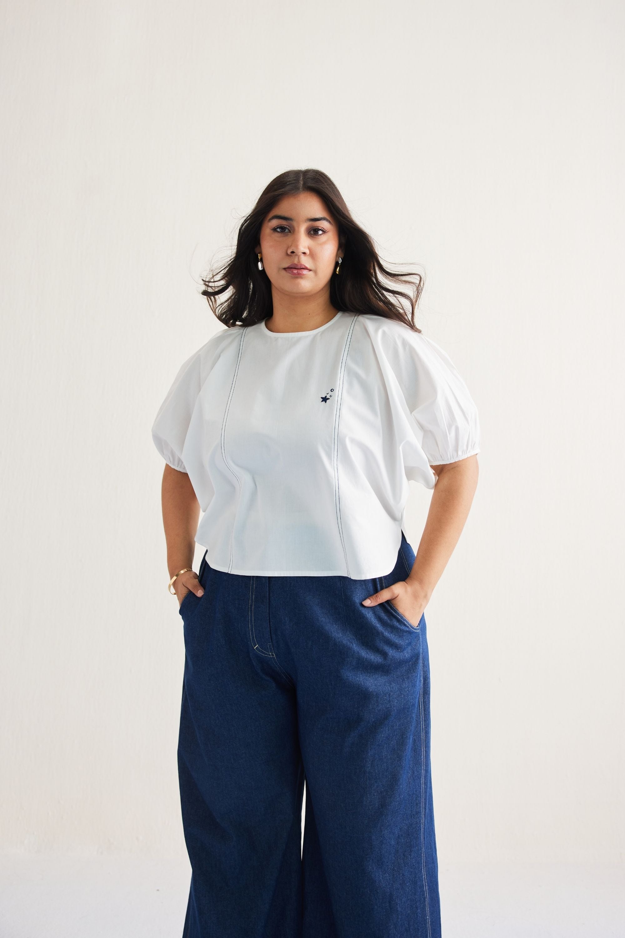 SUI | Sea Breeze Organic Cotton Top