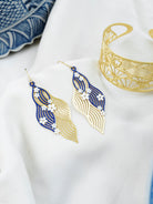 EMBRACE JEWELLERY | Floral Wave Earrings