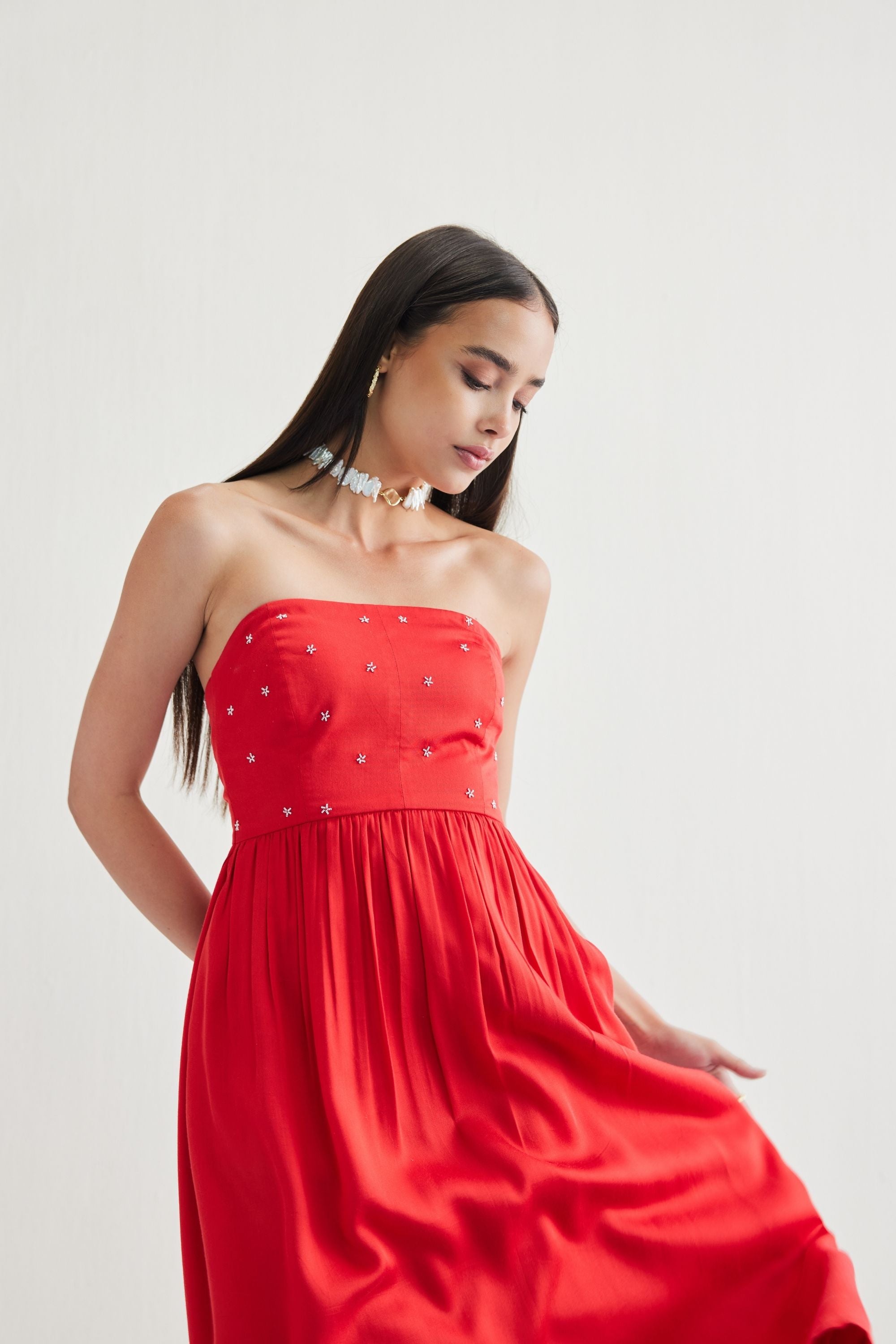 SUI | Dreamy Summer Tencel Tube Dress