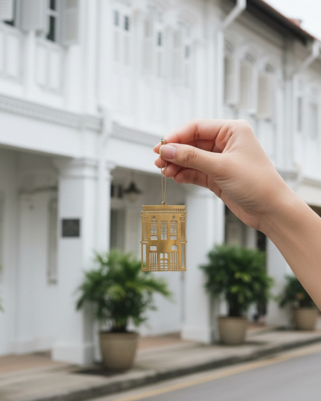 STRAIT LIGHTS | Brass Shophouse Decoration