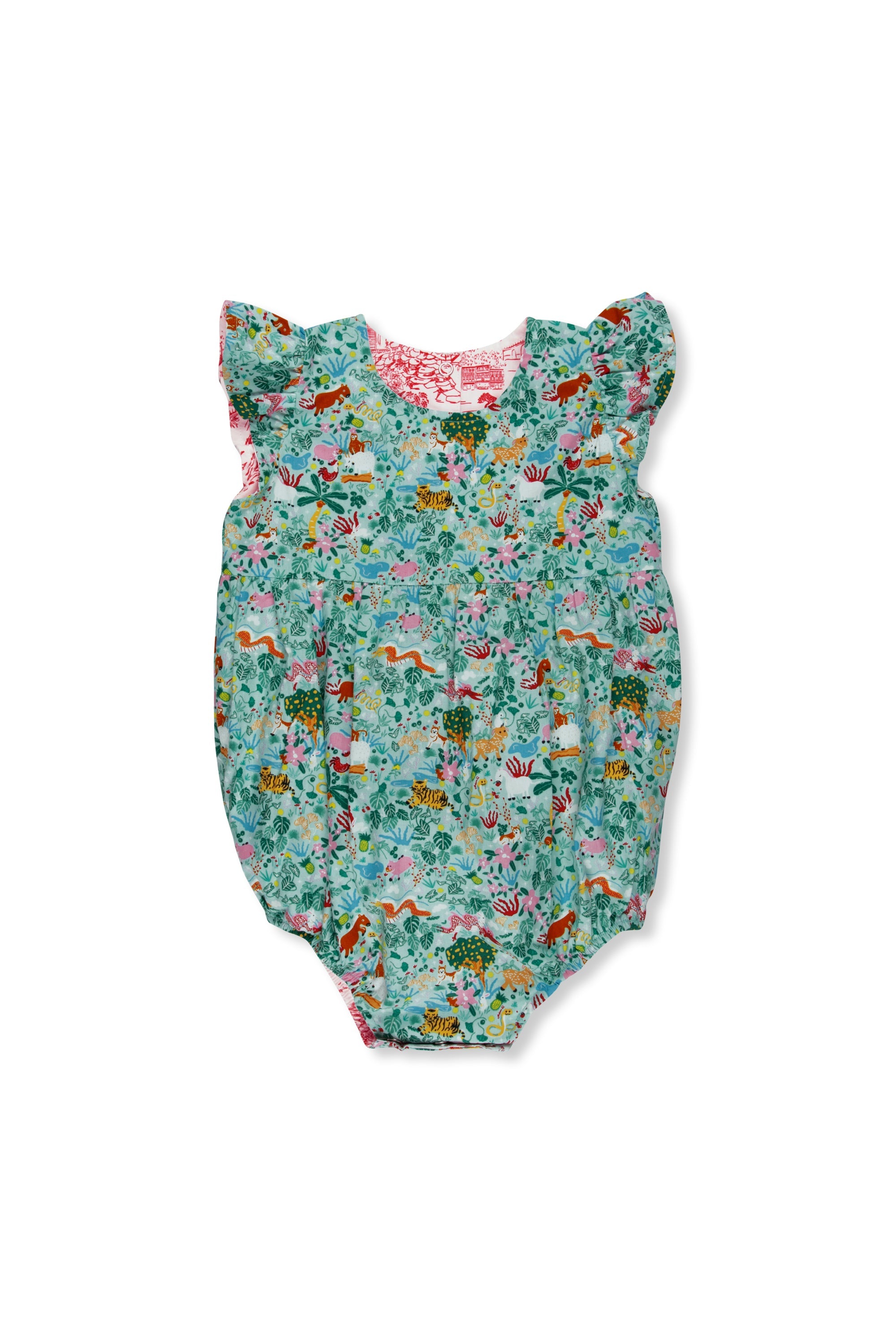 MAISON Q | Straits Tale Reversible Girl Onesie
