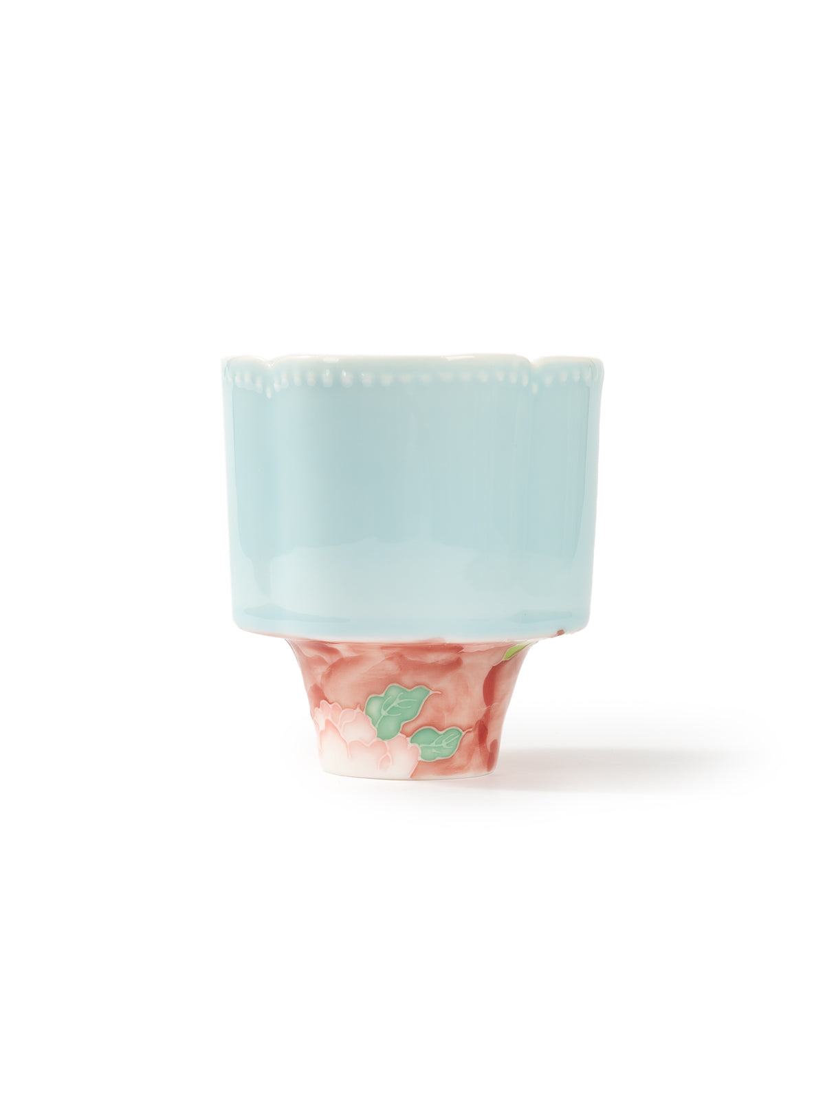CRAFILAB | Light Blue & Rose Ruyi Fair Cup