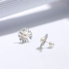 PEARLY LUSTRE | Elegant Freshwater Pearl Earrings WE00502 | GARDENS