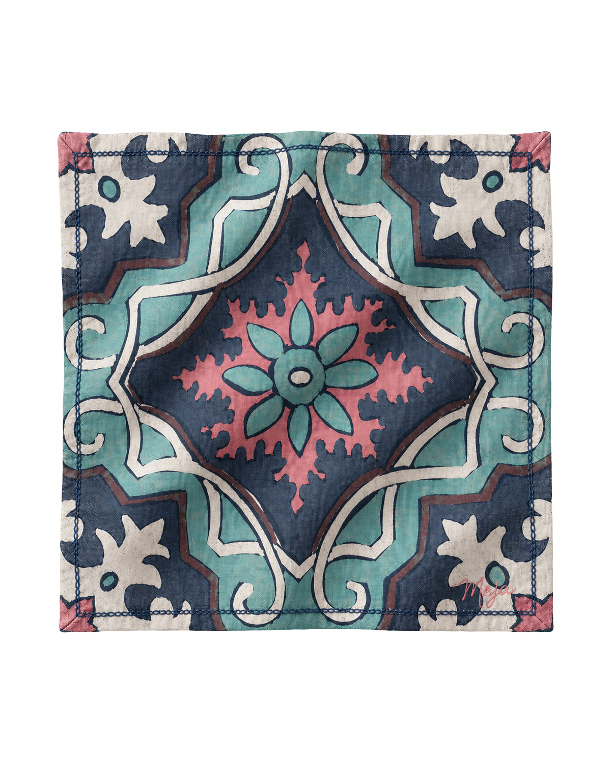 MEJA MAISON DE BALI | The Mosaique Table Napkin By Meja (Set Of 2)
