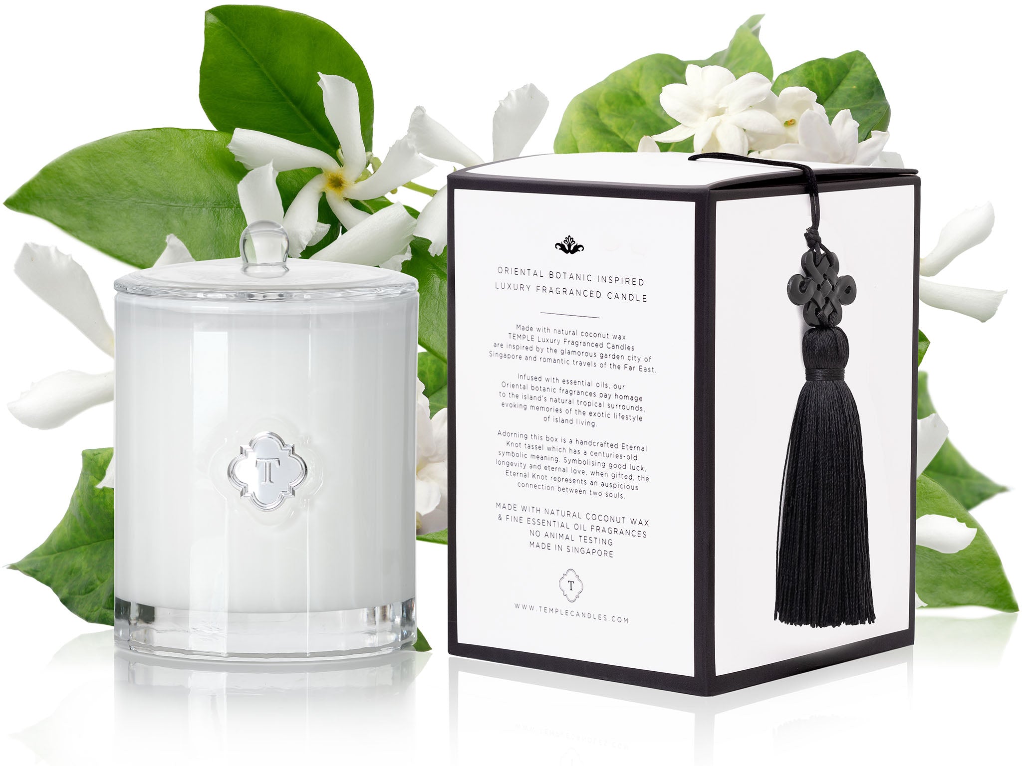 TEMPLE CANDLES | Luxury Fragranced Candle - Star Jasmine