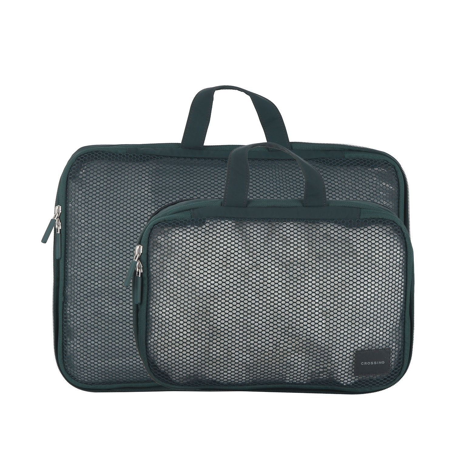 CROSSING | Waterproof Ripstop Nylon Compression Packing Cube Set (2 Piece Set)