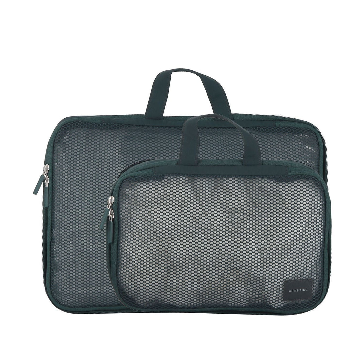 CROSSING | Waterproof Ripstop Nylon Compression Packing Cube Set (2 Piece Set)