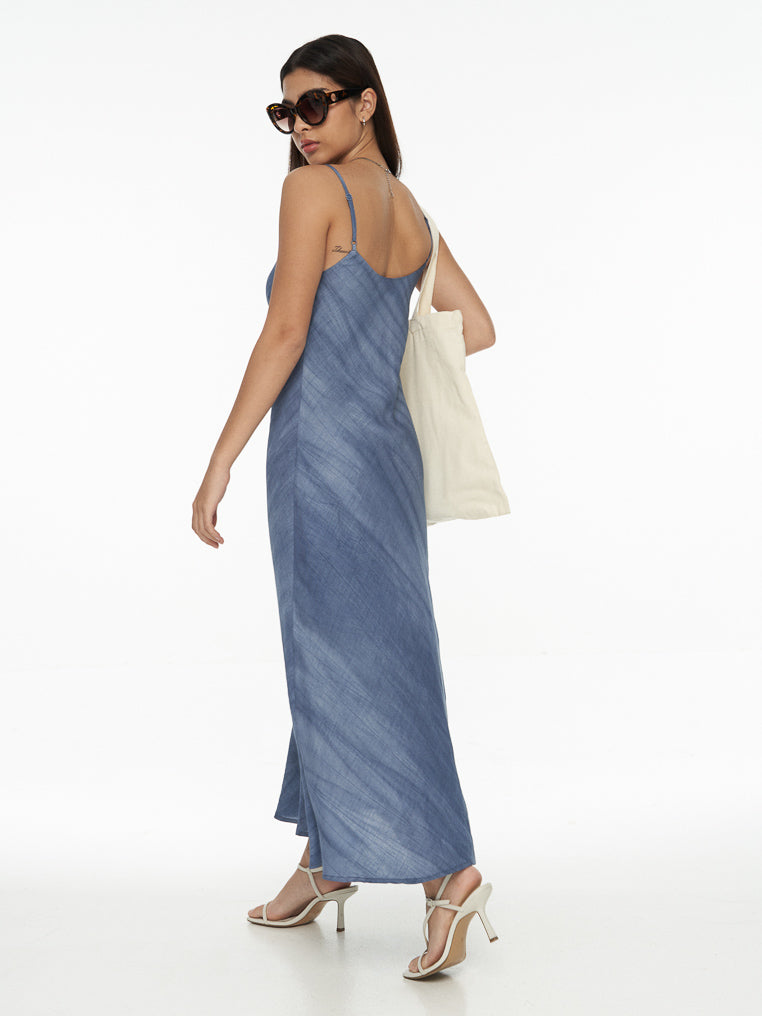 DRESSINGPAULA | Linen Slip Dress