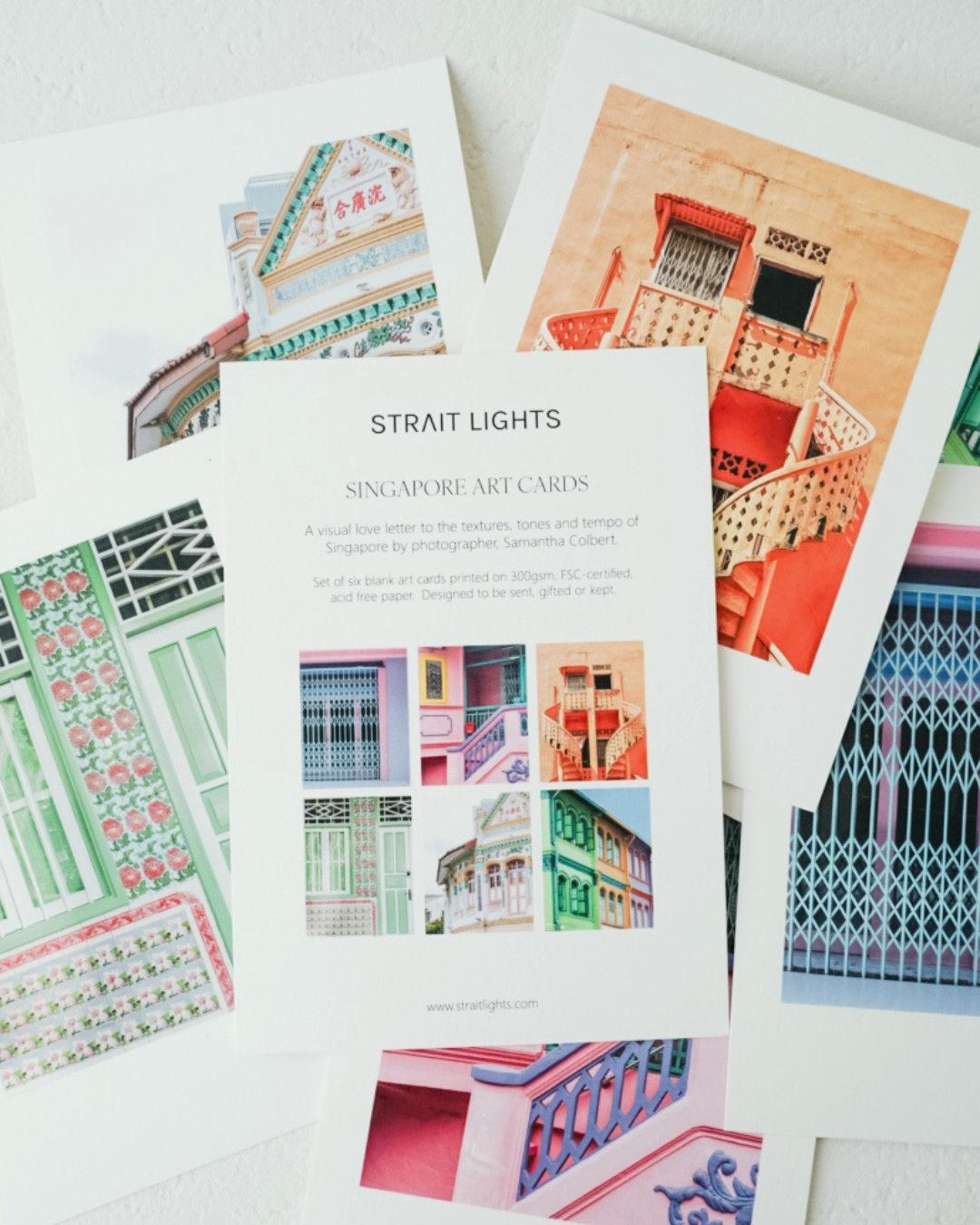 STRAIT LIGHTS | Singapore Postcard Sets