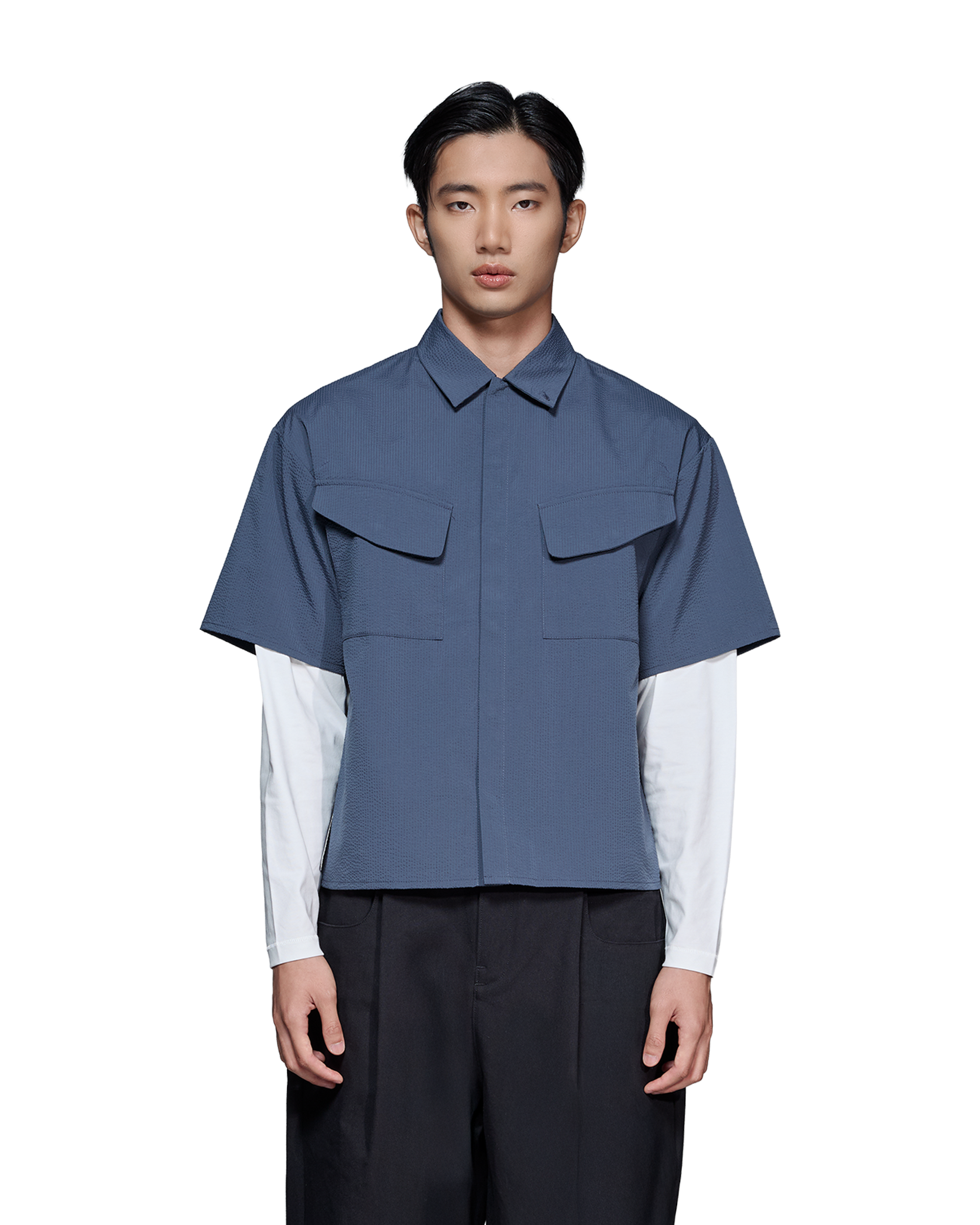 DIRTY MANNERS | Koda Seersucker Shirt