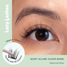 NODSPARK | Clear Band Everyday Quiet Allure Lazy Lashes