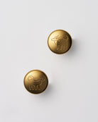 STUDIO QILING | Pebble Stud Earrings Gold