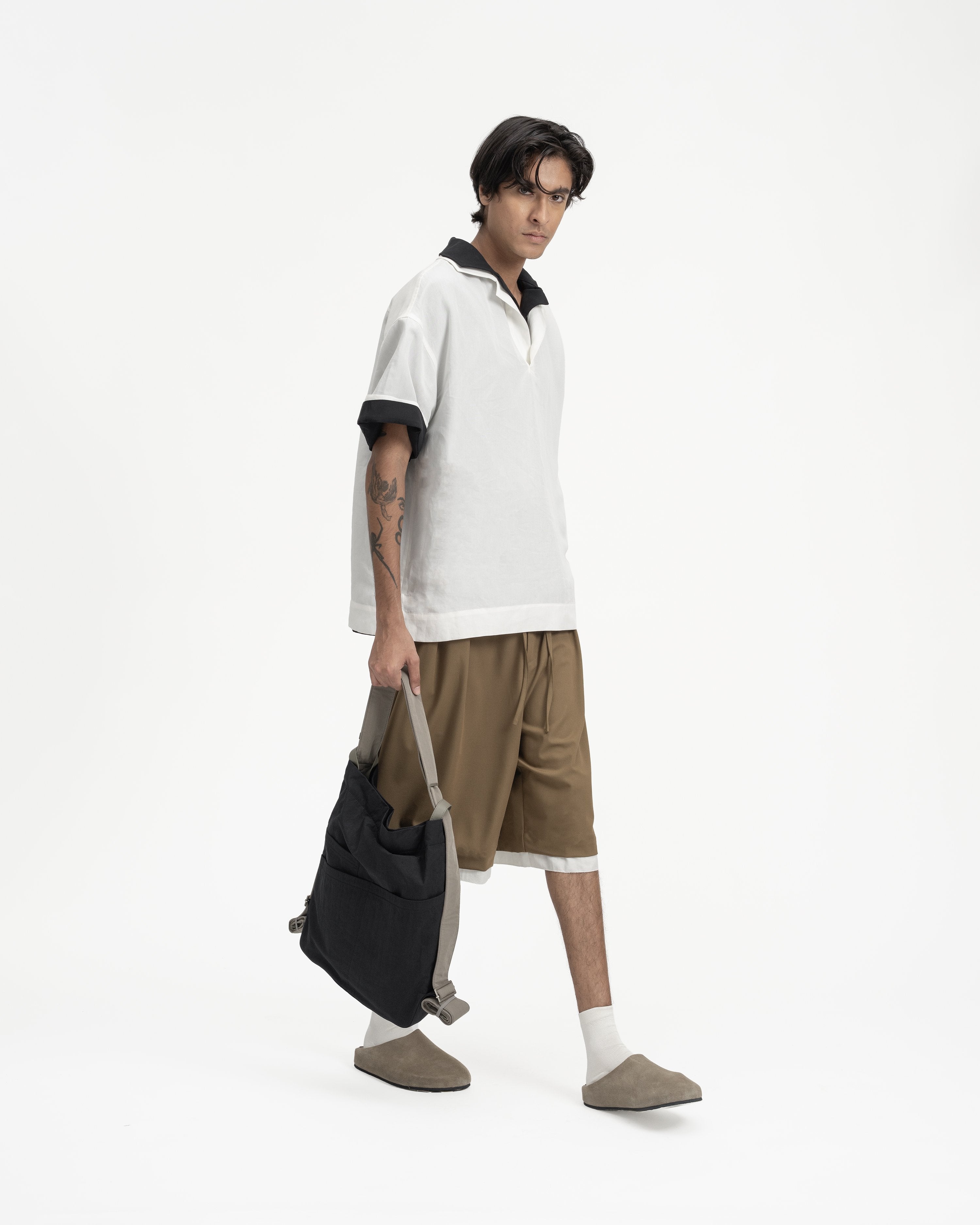 GRAYE | Paper Skipper Shirt White
