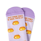 TALKING TOES | Tart & Soul Crew Sock
