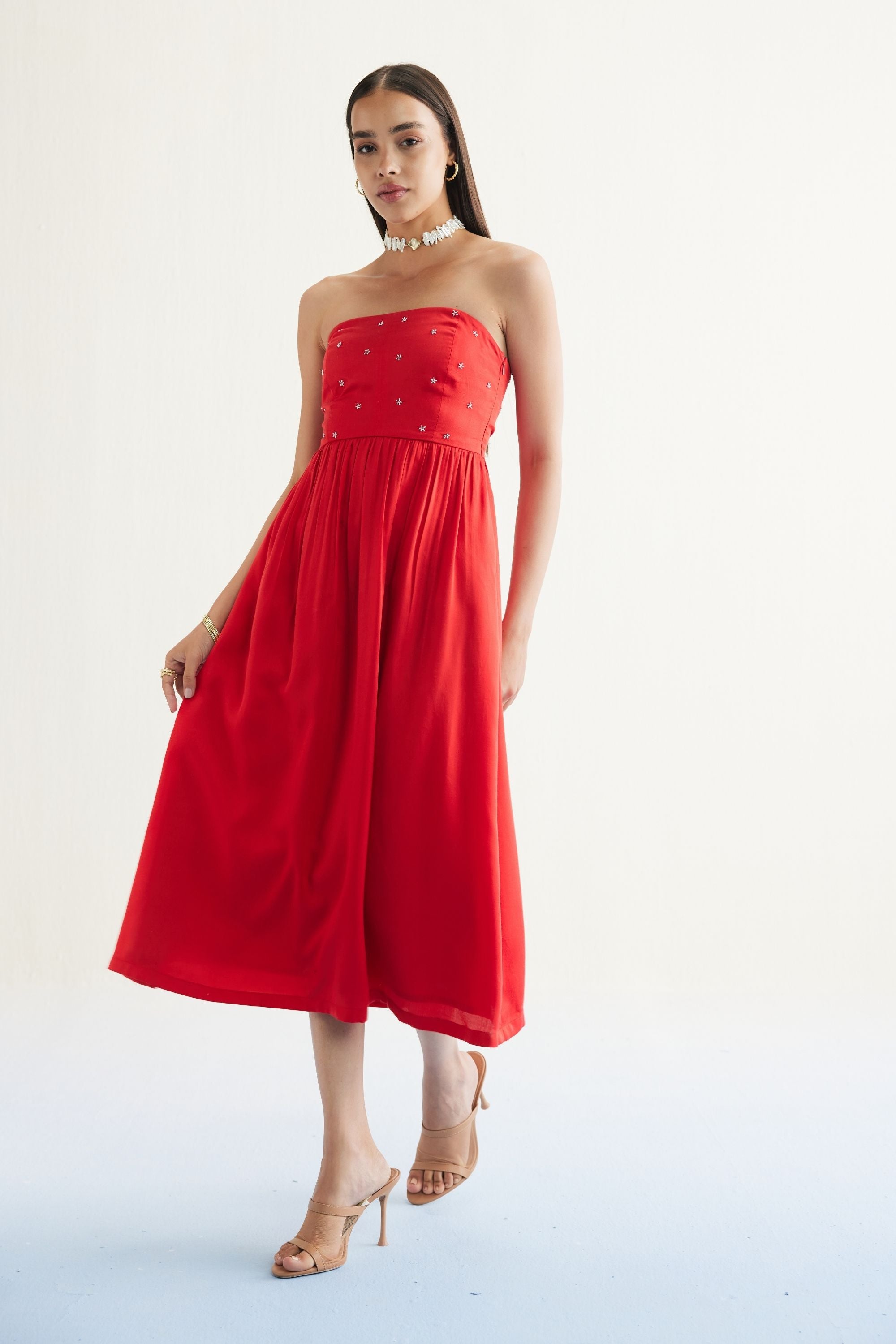 SUI | Dreamy Summer Tencel Tube Dress