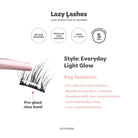 NODSPARK | Clear Band Everyday Light Glow Lazy Lashes