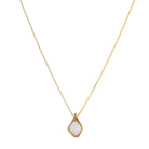 RINA LEE | GOLDEN Rutile Quartz Adjustable Chain Necklace | 18K Gold Vermeil