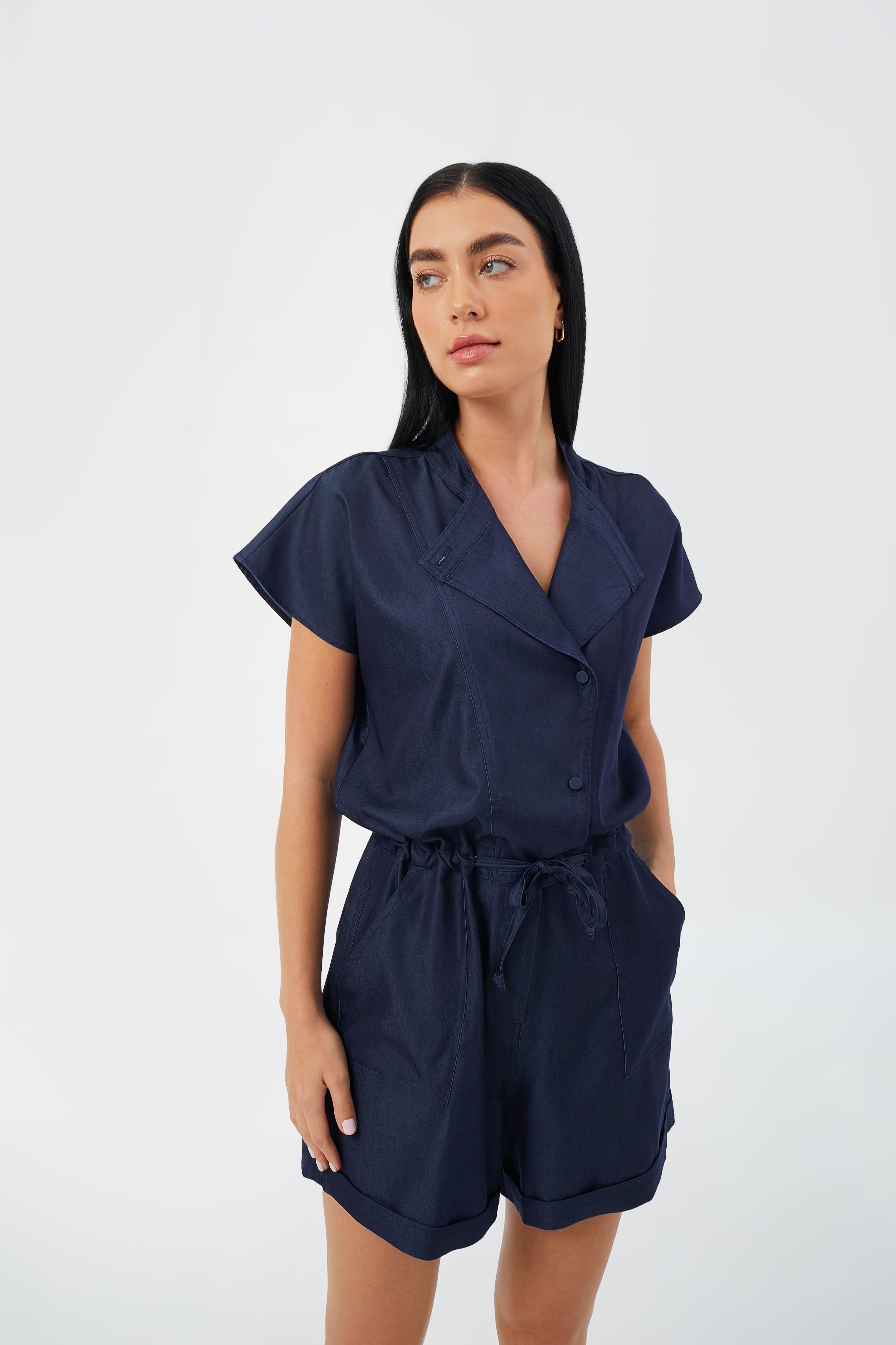 CAELI ECO LUXE | Cinched Romper